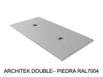 Receveur de douche, sur mesure : Largeur 150 à 300 cm x l. 70 à 150 cm. Bac à douche en résine Akrytan® anti glissant, finition misse, 10 couleurs, Livraison offerte